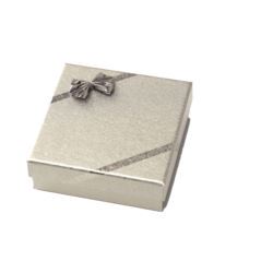 Pudełko BowBox SG005 - Srebrny