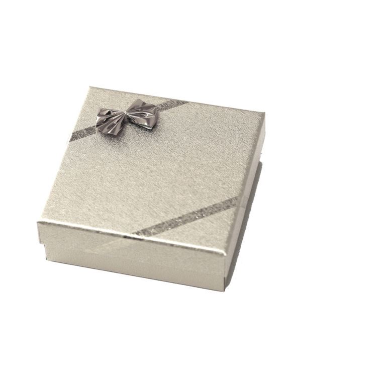 Pudełko BowBox SG005 - Srebrny