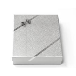 Pudełko BowBox SG010 - Srebrny