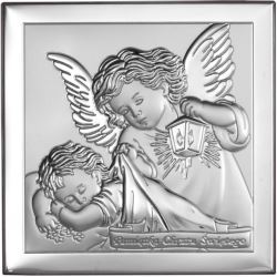 Obrazek Pamiątka Chrztu Świętego Anioł z latarenką 6430