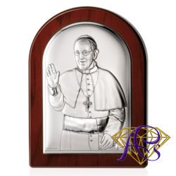 Obrazek srebrny Papież Franciszek 18060/5L