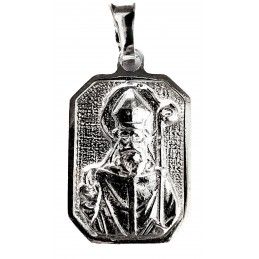 Medalik ze Świętym Kewinem Ag 925 MED04