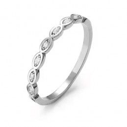 Srebrny pierścionek rodowany Ag 925 IMR0331222