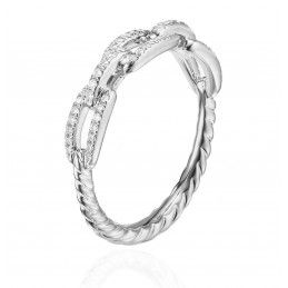 Srebrny pierścionek rodowany Ag 925 IMR0261222