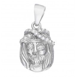 Srebrny Medalik Jezus MED75
